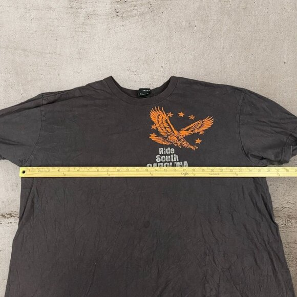 Vintage Harley Davidson T Shirt South Carolina Mens Size 2XL XXL Made in USA Y2K - Picture 7 of 8